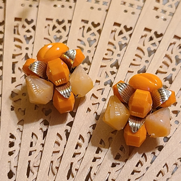 Vintage Jewelry - Vintage clip on Earrings for sale